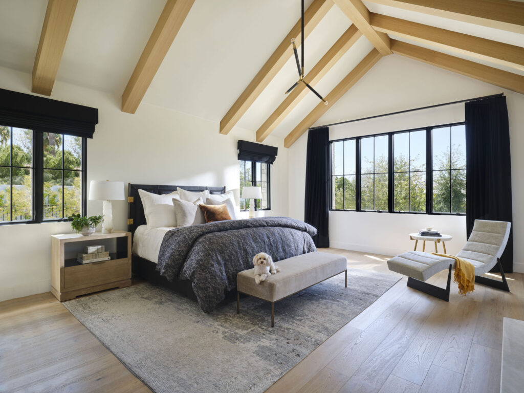Casement Window in bedroom natural light