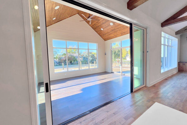 Modern farmhouse multi-slide patio door