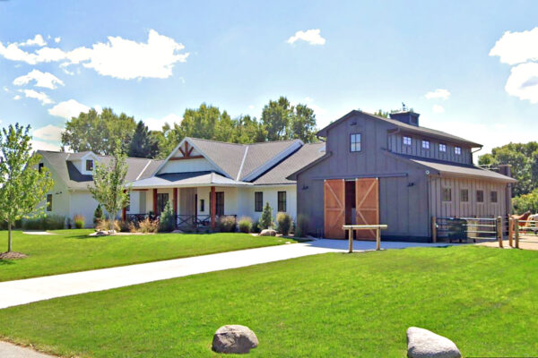 Country Estate Corner Exterior