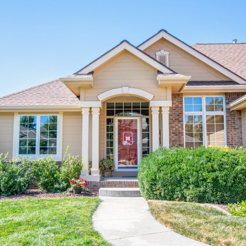 Lifestyle Casement Windows with Grilles between the glass