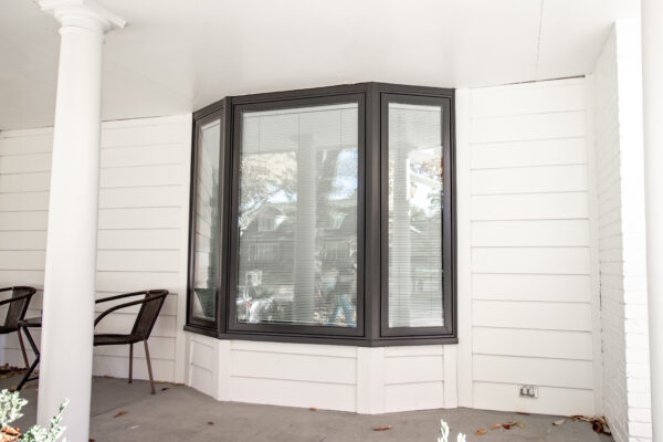 Exterior Bay Window on Porch