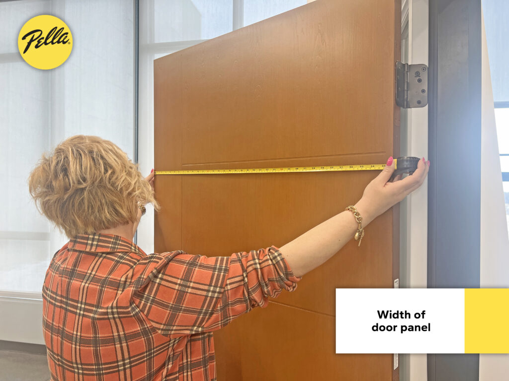 Width of Door Panel